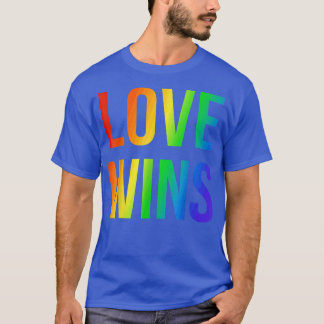 Love Wins Cute Witty LGBT Community Tee Gift