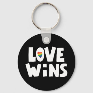 Love Wins Keychain