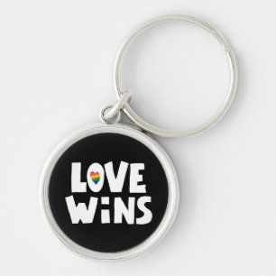 Love Wins Keychain