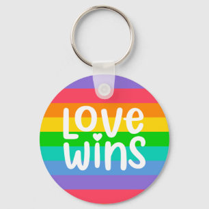 Love Wins Keychain