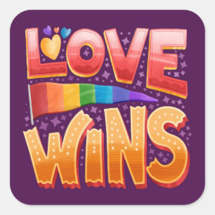 Love Wins LGBT Sticker