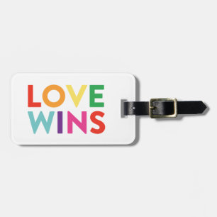 Love Wins   Luggage Tag