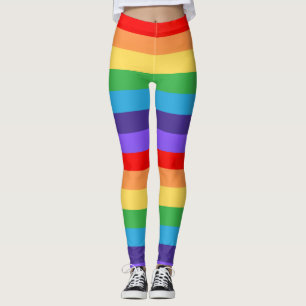 Love Wins Modern Rainbow Pride Month lgbt gift Leggings