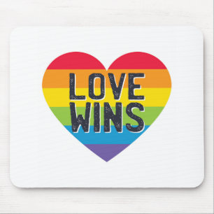 Love Wins Mouse Pad