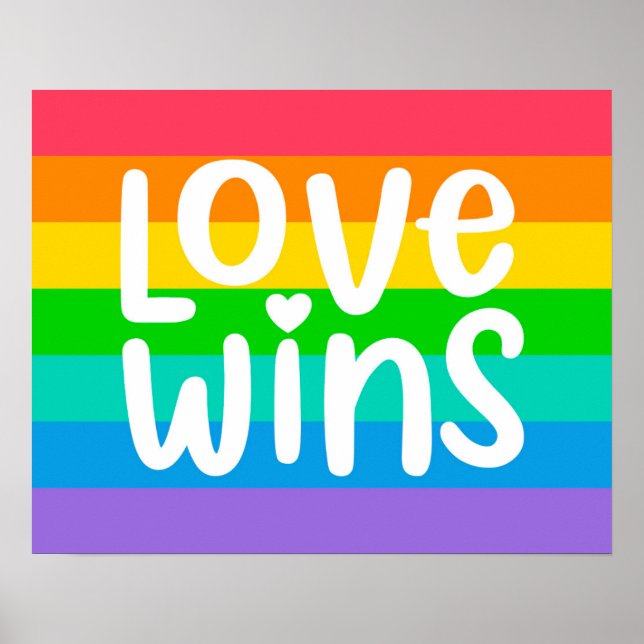 Love Wins Poster (Front)