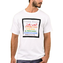 Love Wins t-shirt multilingue