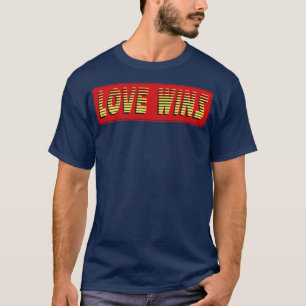 Love Wins Text T-Shirt