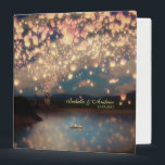 Love Wish Lanterns Binder<br><div class="desc">Love Wish Lanterns wedding album.</div>