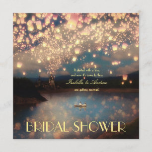 Love Wish Lanterns Invitation