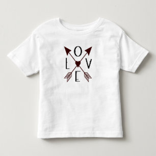 Love with Arrows Toddler T Shirt