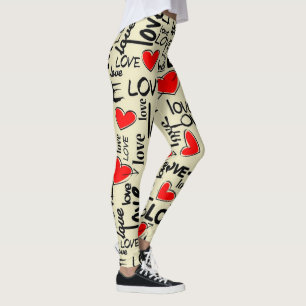 Love with Hearts Leggings