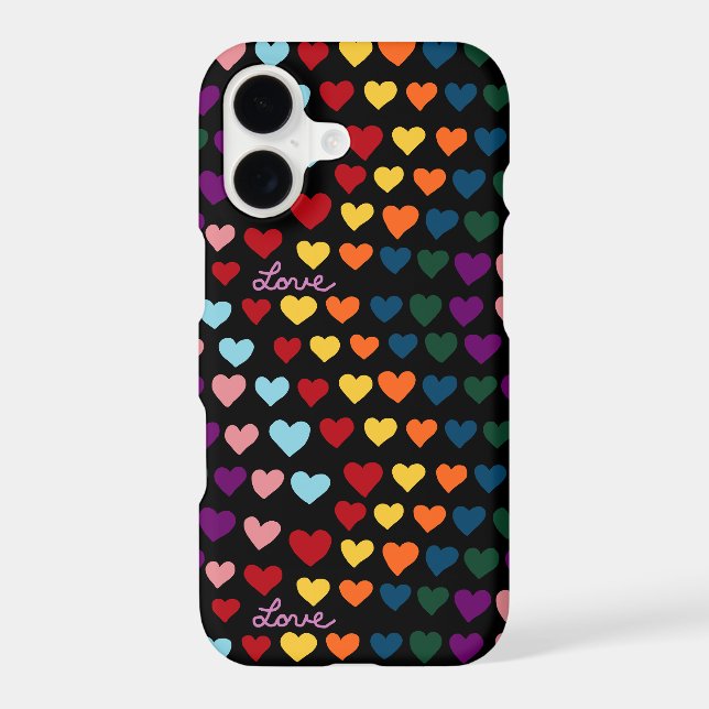 Love With Rainbow of Hearts (Back)