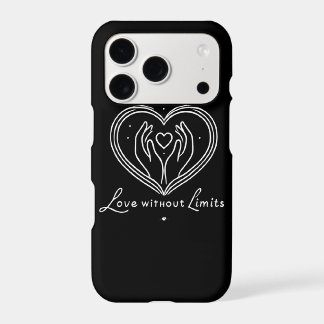 Love Without Limits Modern iPhone Case