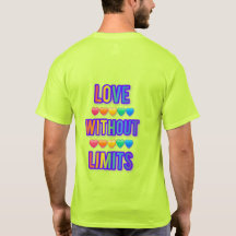 love without limits romantic quote love typT-Shirt