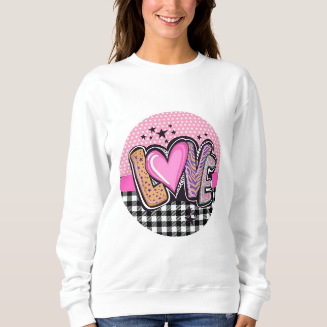 Love Women's Basic Sweatshirt (Devant)