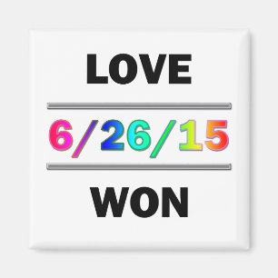 Love Won Magnet