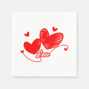 Love work napkin