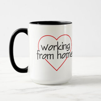Love Working From Home Mug