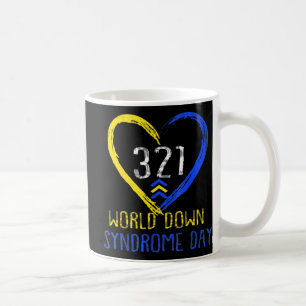 Love World Down Syndrome Awareness Day Love Coffee Mug