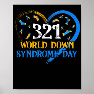 Love World Down Syndrome Awareness Day Love Poster