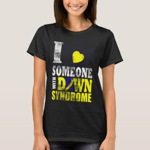 Love World Down Syndrome Day Women Kids  T-Shirt