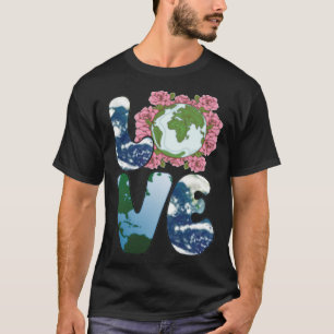 Love World Earth Day 2023 Planet Environmental Ani T-Shirt