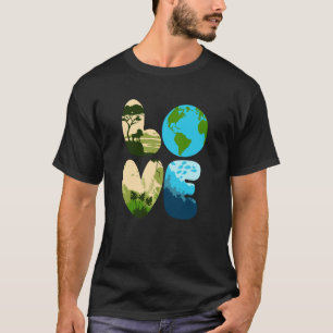 Love World Earth Day 2023 Save Planet Environmenta T-Shirt
