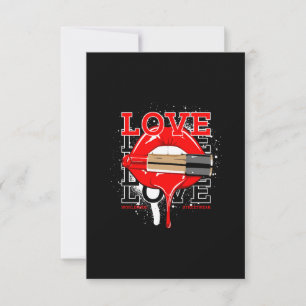 love worldwide streetwear lips vintage fashion invitation