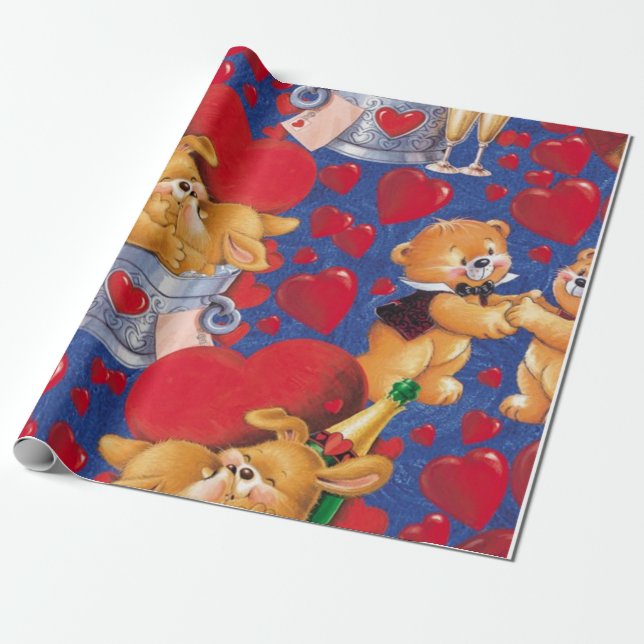 Love Wrapping Paper (Unrolled)
