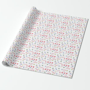 love wrapping paper