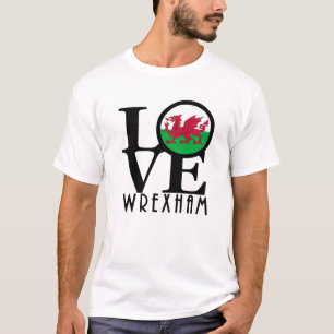 LOVE Wrexham Wales T-Shirt