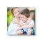 LOVE Writing Custom Photo Canvas