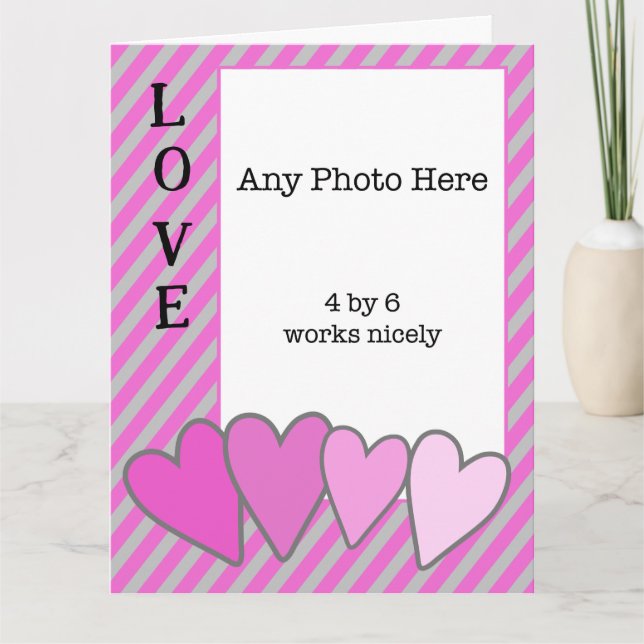 Love Ya Bunches, Daddy Valentine's Card (Front)