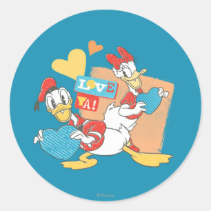 Love Ya! Classic Round Sticker