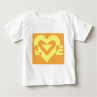 Love Yellow on Orange