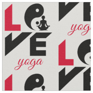 Love yoga fabric