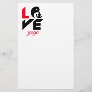 Love yoga flyer