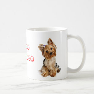 Love Yorkie Yorkshire Terrier Puppy Coffee Mug