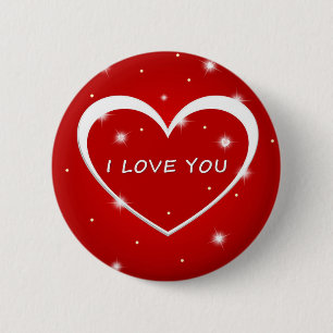 Love you 2 inch round button