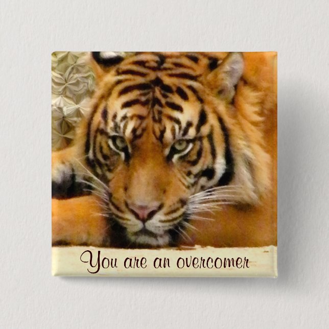 Love You_ 2 Inch Square Button (Front)