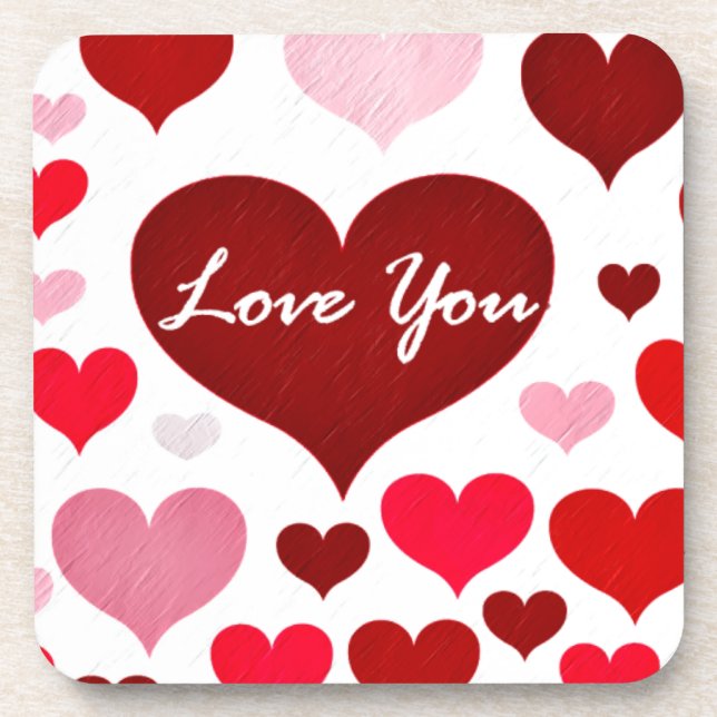 Love You#8_ Coaster (Front)