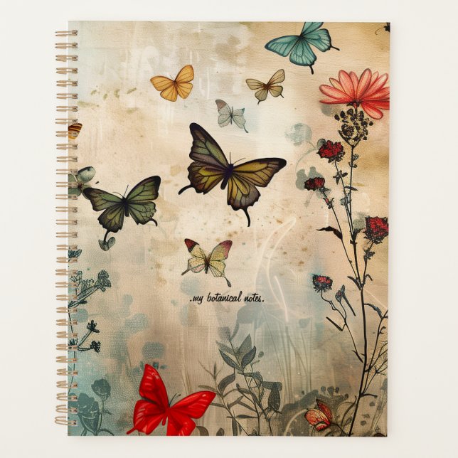 Love You All Red Heart Planner (Front)