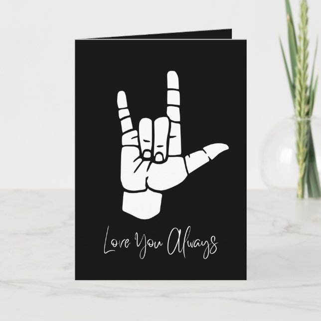 “Love You Always” Birthday Card (Front)