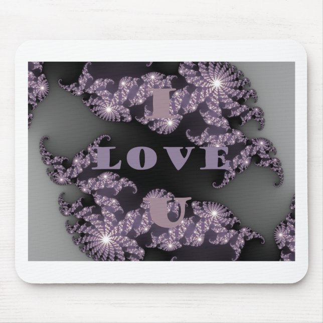Love You Always Mouse Pad (Front)