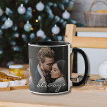 Love You Always Romantic Photo Love Make it Unique Mug<br><div class="desc">Love is in the air, this design is simple and romantic; and it does the talking for you. A symbol or representation of love, you just need to upload your favourite photos to customize it and make it unique. Love you always script typography is also customizable, for you to personalize...</div>