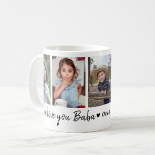 Love You Baba Grandpa Father's Day 2021 5 Photo   Coffee Mug