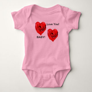 LOVE YOU BABY Creeper