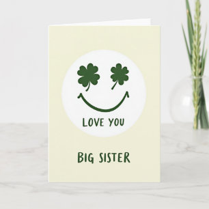 Love You Big Sister Card