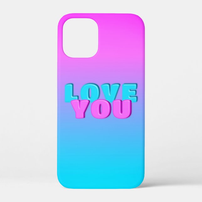 love you Case-Mate iPhone case (Back)