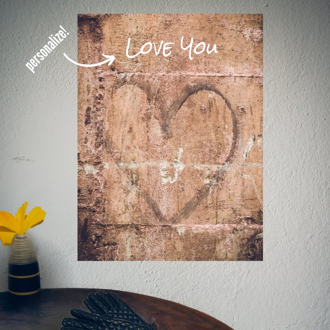 Love You customizable  Poster (Creator Uploaded)